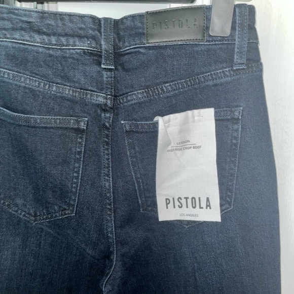 NWT Pistola Lennon High Rise Crop Boot Jeans - Picture 6 of 6